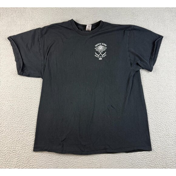 Brody King AEW Wrestling Shirt Mens Extra Large Number One Violence Short Sleeve - Picture 2 of 9